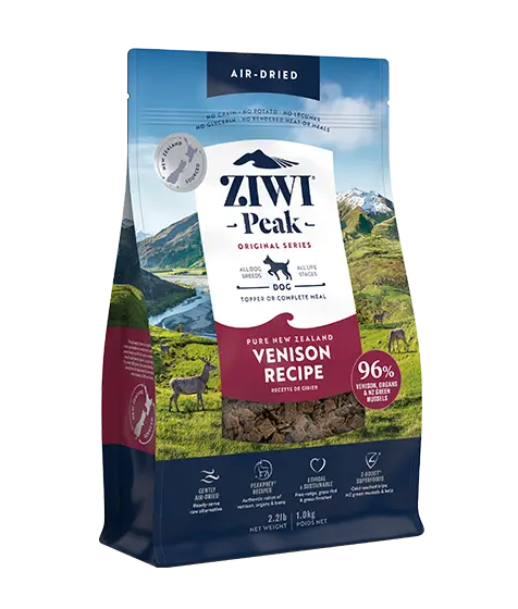 Ziwi Peak Air-Dried Venison Recipe Dry Dog Food